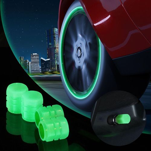 product_image_name-Generic-4pcs /Set Luminous Tire Valve Cap Electric Motorcycle Vacuum Tire Valve Cover-1