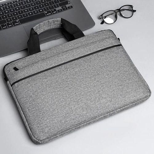 product_image_name-Fashion-Shoulder Laptop Bag - Grey-5