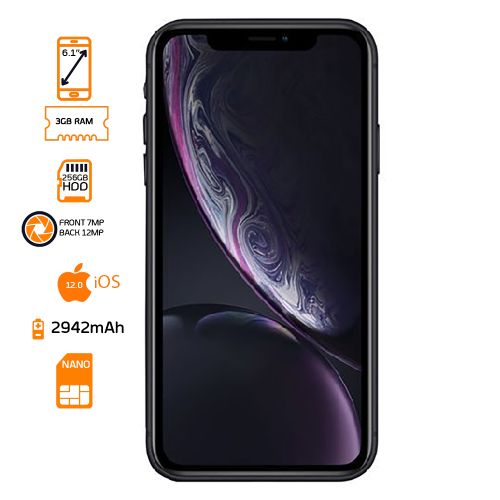 Shop Apple iPhone XR Dual Sim HDD 256GB - Black Online | Jumia Ghana