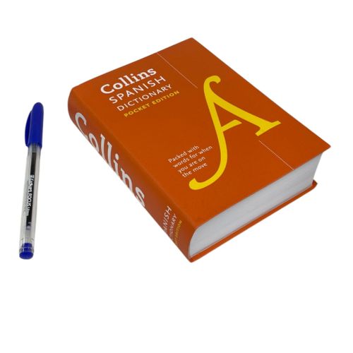 Generic Collins Spanish Dictionary Pocket Size