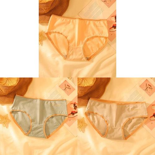3Pcs/Lot Women's Underwear Cotton Panties For Female Plus Size