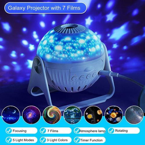 Planetarium Galaxy Projector | 6 In 1 LED Lamp