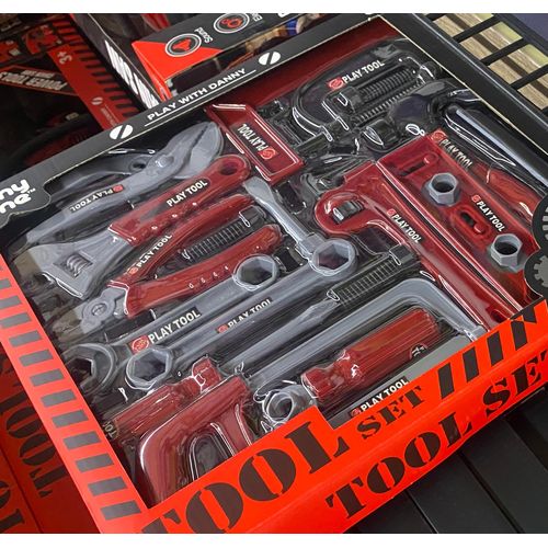 product_image_name-TOOLS-Kids Screwdriver Electric Drill Electric Saw Maintenance Simulation Children's T-2