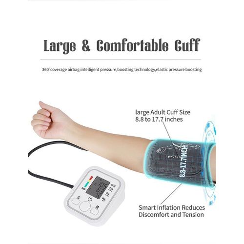 product_image_name-TOUPHY-LCD Display Monitor Measurement Machine (Arm Band Type) – Gift With Finger Pulse Function-3