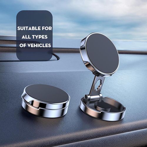 product_image_name-Generic-【Clearance Sale】【Foldable Magnetic Phone Mount】 Universal 360 ° Rotation Car Phone Magnet Holder, Magnet Phone Holder for Car with iPhone Samsung All smartphones-2