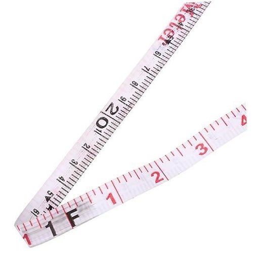 product_image_name-Generic- 100m/330ft Fiber Measuring Tape with Inch/Metric Scale  Orange-5