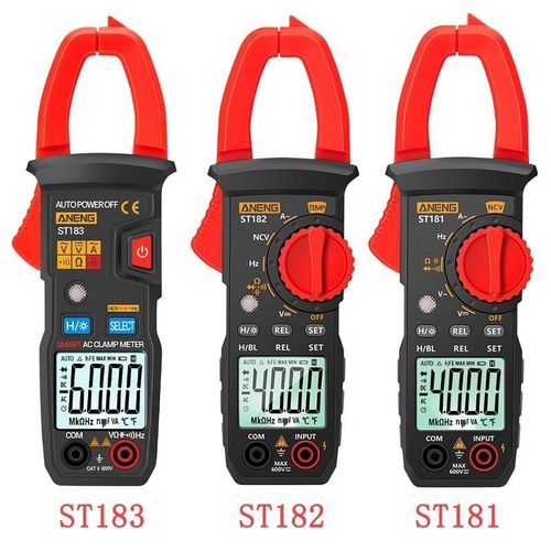 Generic ANENG Intelligent Digital Backlit Clamp-On High-Precision Multimeter, Specification: ST183 - image 2