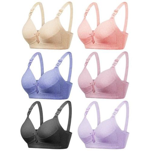 Generic Women Cotton Bra 46d 44c 44b 42d 42c 42b 40d 40c 40b 38d 38c 38b 36d  36c 34c 34d B C D Cup Bras Female Push Up Bh Vs C08