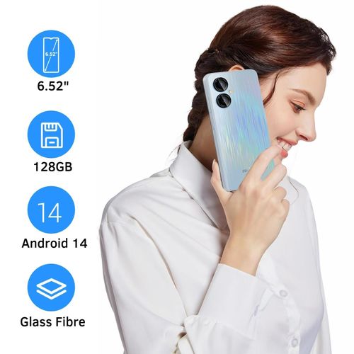 product_image_name-redbeat-D5 Smartphone, 6.52-inch HD Display, 6GB RAM+128G ROM, Octa-Core 1.6GHz, Blue-6