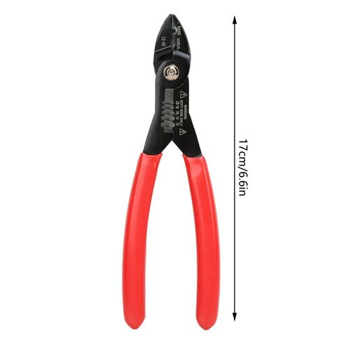 Generic 7in Electrical Cable Stripping Crimping Tool Wire Stripper for Terminals - image 6