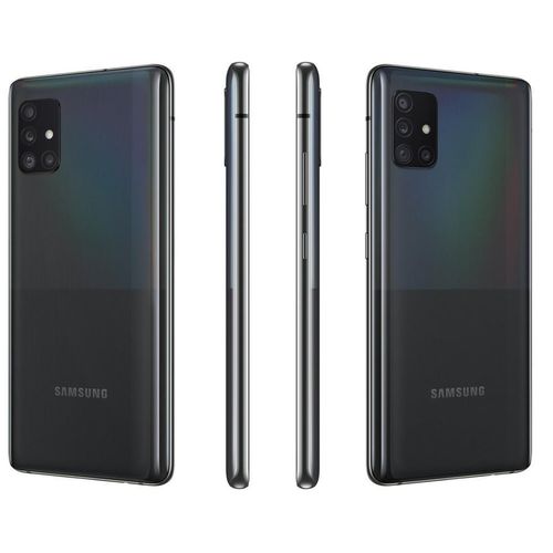Renewed Samsung Galaxy A51 5G 128GB HDD-6GB RAM-4500 mAh-6.5in-48MP- Prism Cube Black-Android phone - image 2
