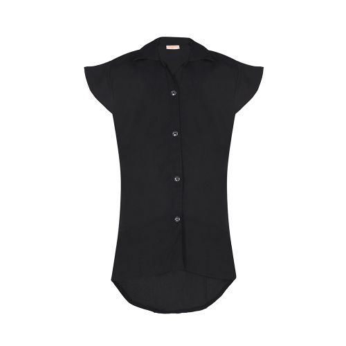 product_image_name-Shaira-Girl's Wear - Casual Blouse - Black-1
