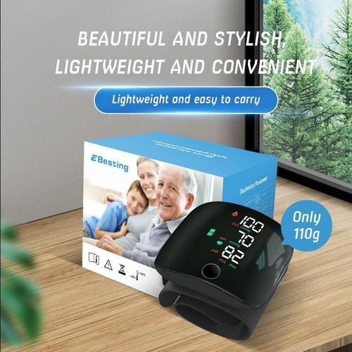 product_image_name-Generic-Digital wrist bd pressure monitor, bd pressure monitor, compression force monitor, tension monitor, heate monitor, bld pressure monitor with rechargeable screen display-3