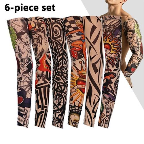 Generic 6-piece waterproof and sun-protective fashion sleeves