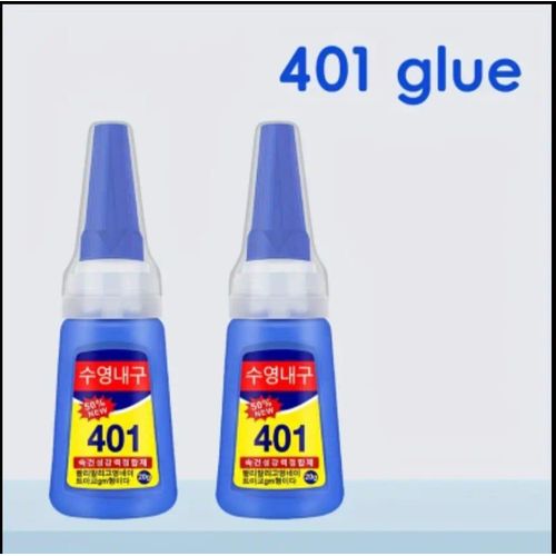 Generic 2pcs 401 Nail Glue – Super Strong Long Lasting (0.07oz, Multi-Pack Options) - image 2