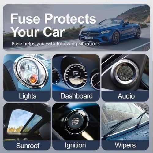 Generic Fuse Kit 100 Car Fuse Combo Kit - image 4