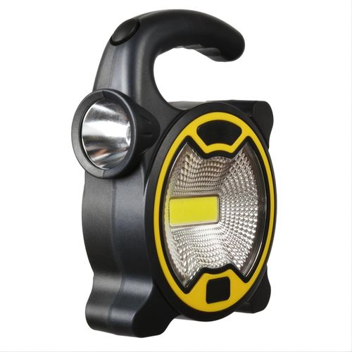 ShebSheb Portable LED COB Flashlight Lantern, Dual Light Mode, AA Battery Powered (Without Battery) - image 3