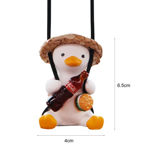 Shop Generic Swinging Duck Car Rearview Decor Car Mirror Pendant Indoor  Outdoor Decor Car Online