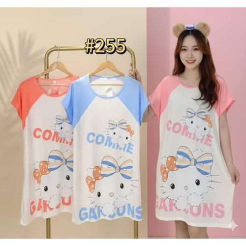 product_image_name-Generic-Long Dress Carton Night Wear -1