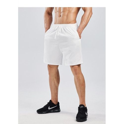 product_image_name-Generic-Fashion Men's Pants Shorts Joggers Beach Wear - White-1