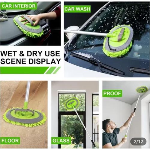 A C R Expandable Car Cleaning Mop - Multicolour - image 3