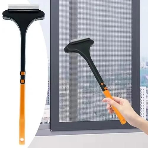 Generic Two-in-one Window Screen Cleaning Brush Multi-functional Household Window Cleaning Brush(Two Per Set)