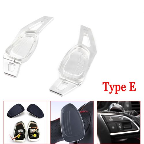 Shop Generic (Type E Sier)Shift Paddles For Audi Sline Quattro RS Q3 Q5 Q7  S3 S5 SQ5 SQ7 R8 A3 A4 A5 A6 A7 S4 TT TTS Car Steering Wheel Extend DSG