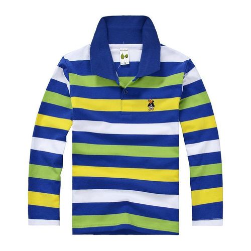 product_image_name-Generic-Boy's Polo T-shirt - Multicolor -1