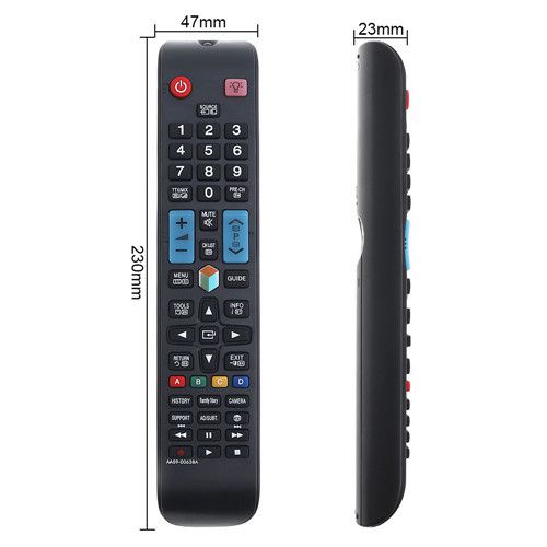 Clean remote control Samsung Smart TV / How to disassemble Samsung remote  control AA590058 
