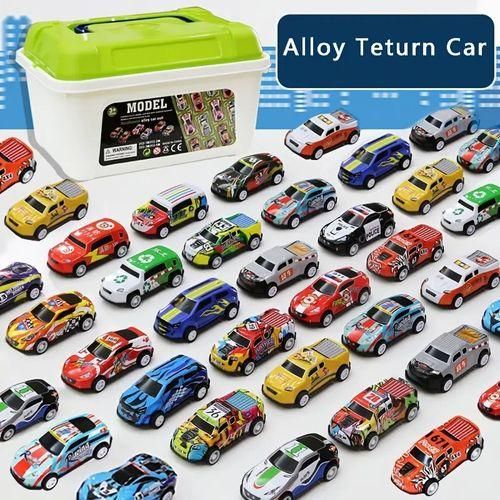 product_image_name-Generic-Set of 30 mini toy cars with a storage bucket.-1