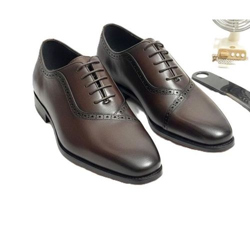 product_image_name-Zara-Noble Walk Leather Men's Shoes - Dark Brown-1