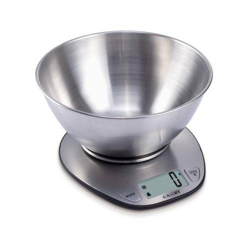 product_image_name-White Label-BAGAIL BASICS Digital Kitchen Scale, Large Clear Display, Wet and Dry Food Scale with Stainless Steel Mixing Bowl-1