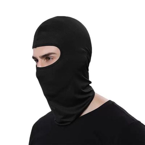 Generic Tactical Protective Gloves + Face Mask + Skeleton Motorcycle Scarf- Black - image 4
