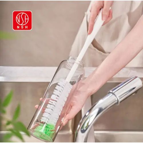 product_image_name-A C R-Bottle Cleaning Brush - White-1