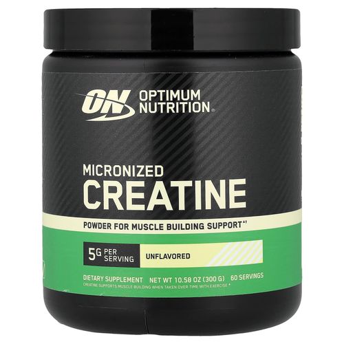 Generic Optimum Creatine Monohydrate - Pure Micronized Powder - 300g (60 Servings)