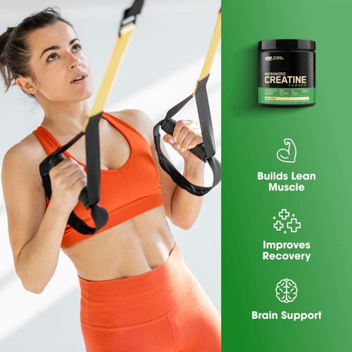Generic Optimum Creatine Monohydrate - Pure Micronized Powder - 300g (60 Servings) - image 3