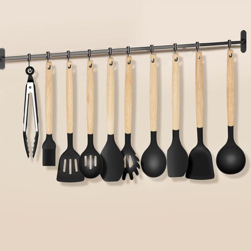 Generic 11 Pieces Heat Resistant Silicone Kitchen Utensils Set - image 7