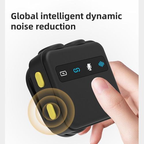 Basix Wireless Lapel Microphone Lavalier Tie Dual Mic Condenser Double TYPE-C Android Phones IPhone  IOS Adapter - image 5