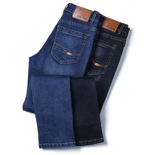Shop Generic Straight Cut Jeans - 2-Piece - Black/Blue-Black, Jean Wear ...