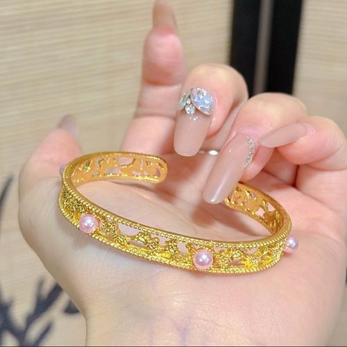 product_image_name-SXCHEN-2-Pack Palace-Style Beaded Adjustable Cuff Bracelets-3