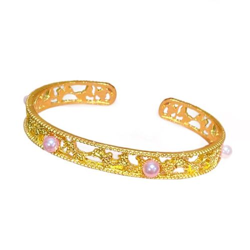 product_image_name-SXCHEN-2-Pack Palace-Style Beaded Adjustable Cuff Bracelets-7