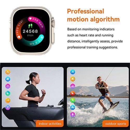 Generic 7 in 1 2.3 inch Full Touch Bluetooth Calling Smartwatch - For Android and IOS - image 8