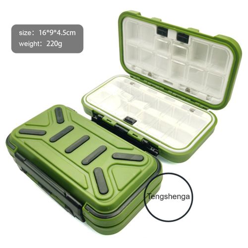 Shop Generic Waterproof Fishing Tackle Boxes Double-Sided Bait