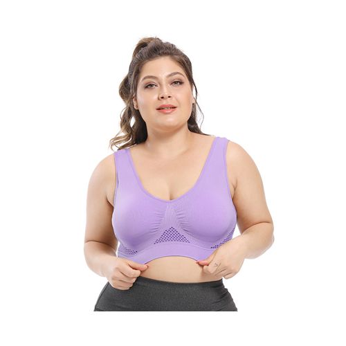 Seamless Bra With Pads Plus Size Bras For Women Active Bralette