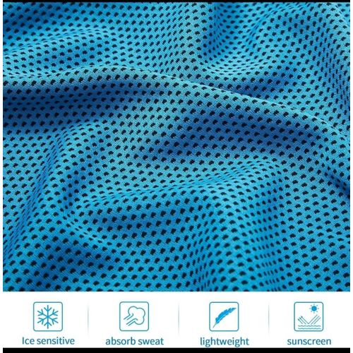 Ba Multi soft towel custom dry fast lighweight cooling  quick dry sport polyester - image 2