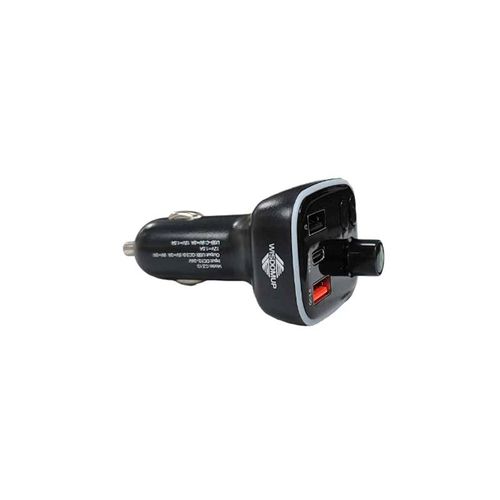 Mp3 Bluetooth Wisdomup CZ-13 Bluetooth Car FM Transmitter and Multifunction Adapter with USB Charging and Hands-Free Calling - image 2