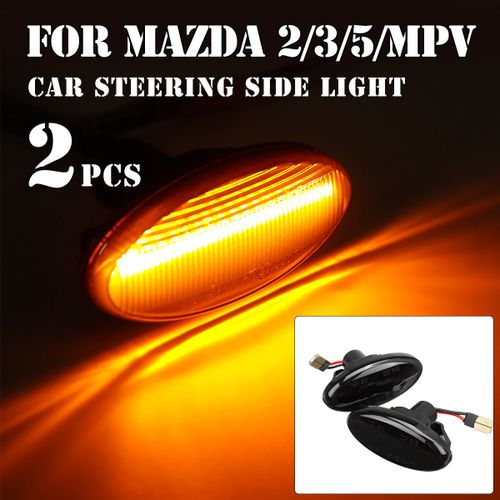 Shop Generic Led Dynamic Side Marker Turn Signal Light Sequential Blinker  Light Led Auto Lamp For MAZDA 2 3 5 MPV Online
