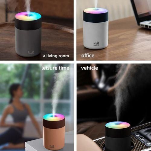 product_image_name-Generic-300mL Air Humidifier USB Air Diffuser Colorful Light Quiet-2