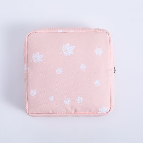 Women's Small Cosmetic Bag Zipper Girls Mini Sanitary Napkins