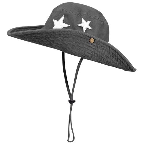 Shop Fashion Y2K Pink Star Wild Western Cowboy Caps Unisex Neck Draw String  Adult Size Trendy Denim Adjustable Bucket Hat For Women Online
